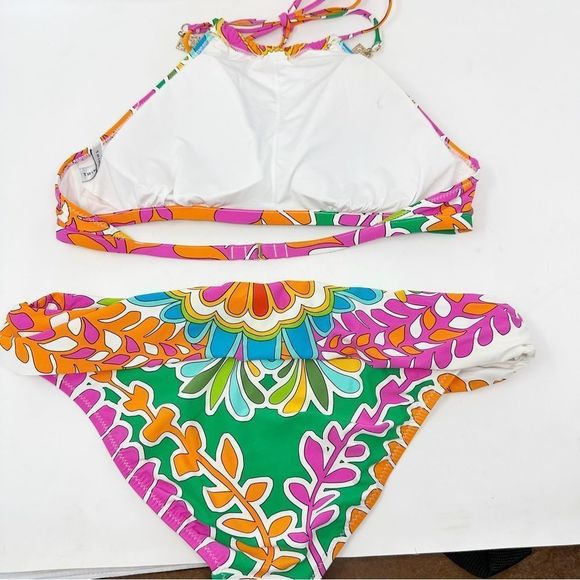 TRINA TURK Tamarindo High Neck Halter Style
Swim Set - Picture 9 of 15